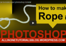 Learn how to make rope in photoshop | photoshop tutorial