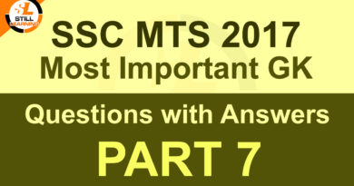 SSC MTS 2017